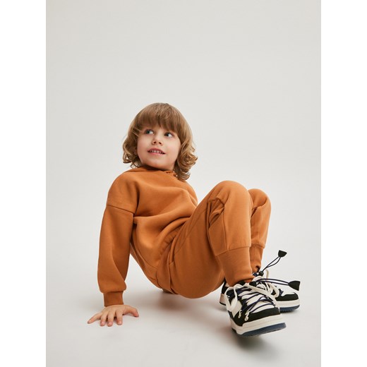 Reserved - Dzianinowy komplet - miedziany Reserved 110 (4-5 lat) Reserved