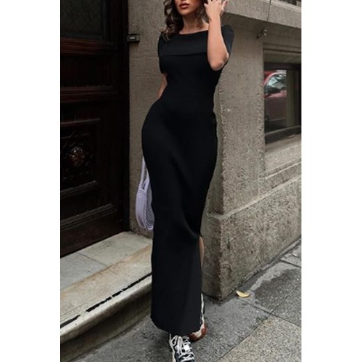 Sukienka FILMERFA BLACK M promocja Ivet Shop