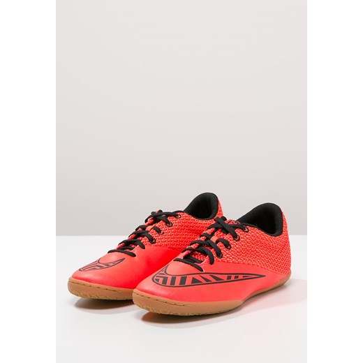 Nike Performance MERCURIAL PRO IC Halówki bright crimson/black/hot lava zalando  sznurowane