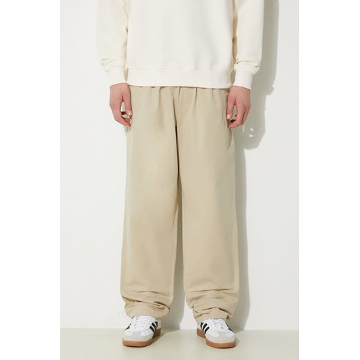ICECREAM spodnie bawełniane Skate Pant kolor beżowy w fasonie chinos IC24109 ze sklepu PRM w kategorii Spodnie męskie - zdjęcie 171220763
