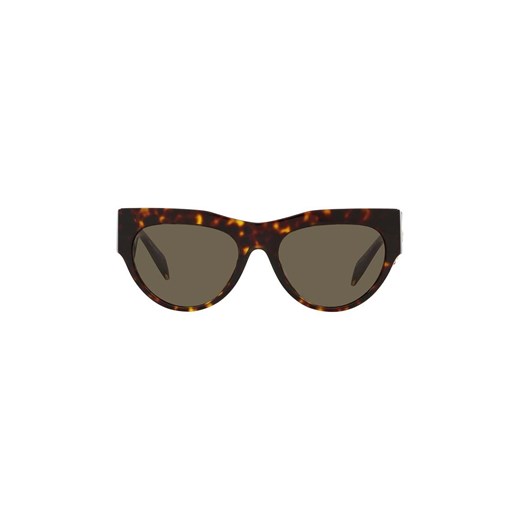 Versace okulary przeciwsłoneczne damskie kolor brązowy Versace 56 ANSWEAR.com