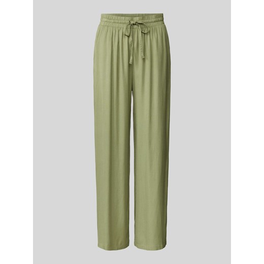 Spodnie materiałowe z elastycznym pasem model ‘PRICIL’ ze sklepu Peek&Cloppenburg  w kategorii Spodnie damskie - zdjęcie 171223414