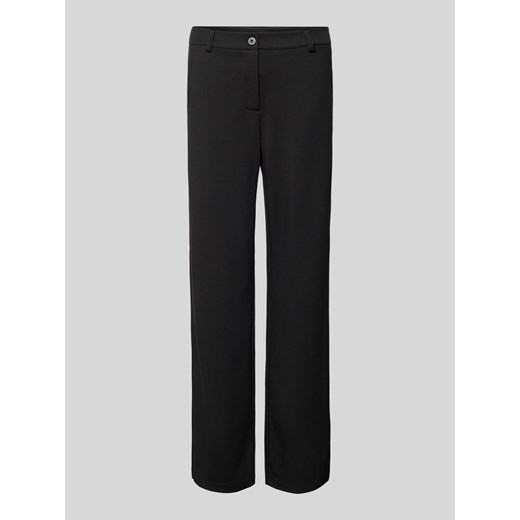 Spodnie materiałowe o kroju relaxed fit z dodatkiem streczu model ‘Nanni’ ze sklepu Peek&Cloppenburg  w kategorii Spodnie damskie - zdjęcie 171223560
