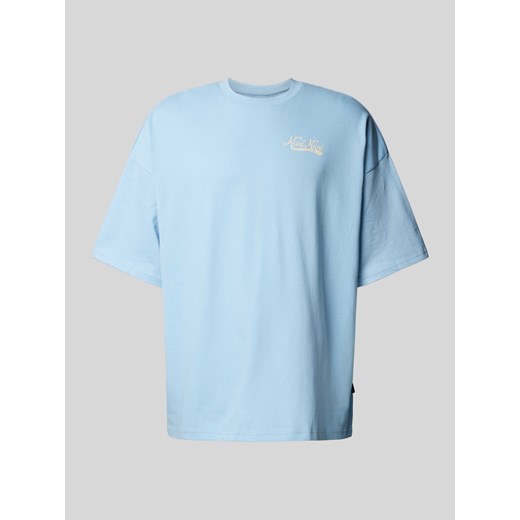 T-shirt z detalami z logo ze sklepu Peek&Cloppenburg  w kategorii T-shirty męskie - zdjęcie 171223672