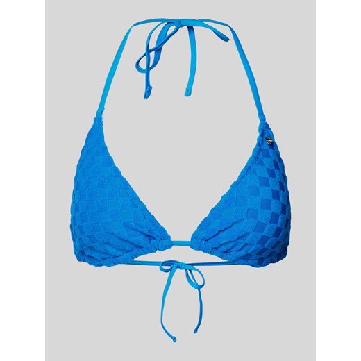 Top bikini z wiązaniem na szyi model ‘Liz’ ze sklepu Peek&Cloppenburg  w kategorii Stroje kąpielowe - zdjęcie 171223711