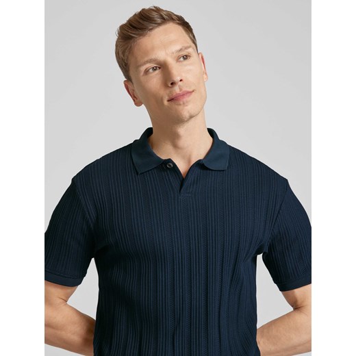 Koszulka polo z krótką listwą guzikową model ‘JADEN’ Selected Homme XXL Peek&Cloppenburg 