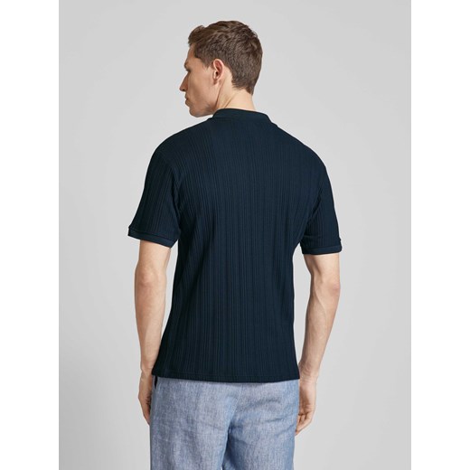 Koszulka polo z krótką listwą guzikową model ‘JADEN’ Selected Homme S Peek&Cloppenburg 