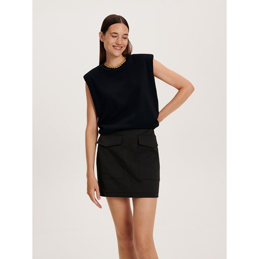 Reserved - Spódnica cargo - czarny Reserved L wyprzedaż Reserved