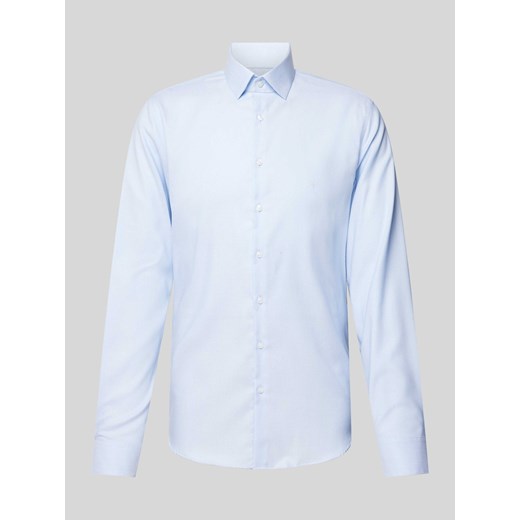 Koszula biznesowa o kroju slim fit z kołnierzykiem typu kent model ‘Bari’ ze sklepu Peek&Cloppenburg  w kategorii Koszule męskie - zdjęcie 171230122