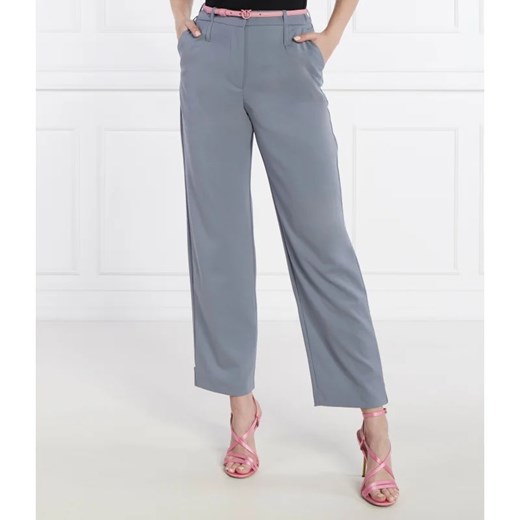 Samsøe Samsøe Spodnie Saluz | Loose fit | z dodatkiem wełny ze sklepu Gomez Fashion Store w kategorii Spodnie damskie - zdjęcie 171230880