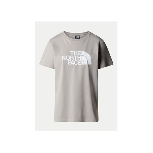 The North Face T-Shirt Easy NF0A87N9 Beżowy Relaxed Fit ze sklepu MODIVO w kategorii Bluzki damskie - zdjęcie 171234102