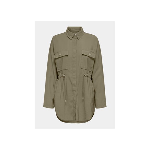 Kurtka damska ONLY bez kaptura zielona 