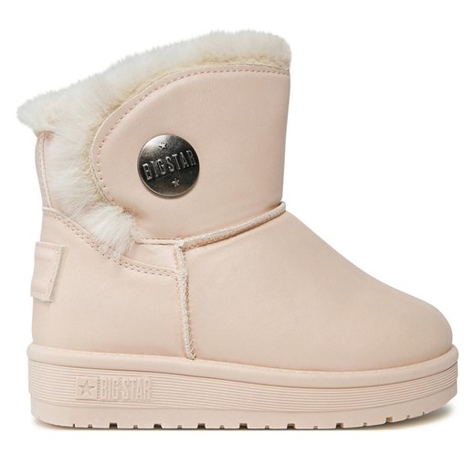 Śniegowce Big Star Shoes MM374084 Beżowy ze sklepu eobuwie.pl w kategorii Buty zimowe dziecięce - zdjęcie 171235073
