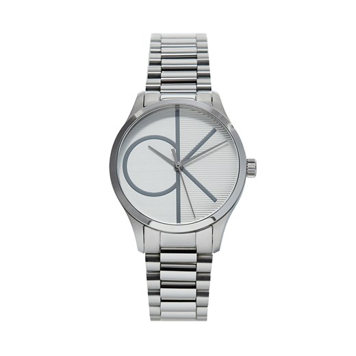 Zegarek Calvin Klein Iconic 25200345 Silver/Grey ze sklepu eobuwie.pl w kategorii Zegarki - zdjęcie 171235152