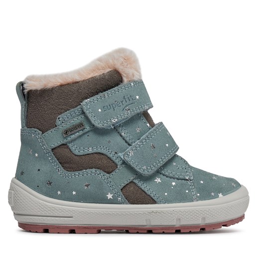 Śniegowce Superfit GORE-TEX 1-006316-7500 S Light-Green/Grey Superfit 27 promocyjna cena eobuwie.pl
