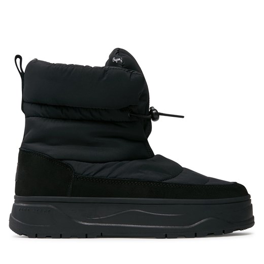Śniegowce Pepe Jeans PLS31503 Black 999 ze sklepu eobuwie.pl w kategorii Śniegowce damskie - zdjęcie 171235420