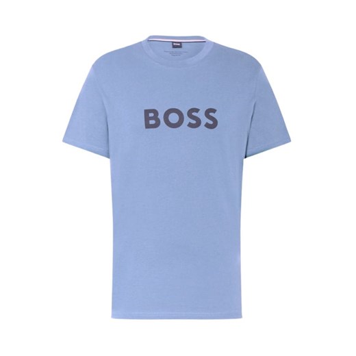 t-shirt męski boss 33742185 błękitny ze sklepu Royal Shop w kategorii T-shirty męskie - zdjęcie 171237784