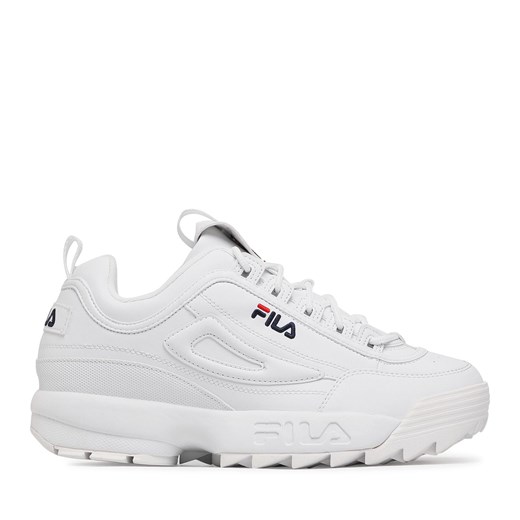 Sneakersy Fila Disruptor Low Wmn 1010302.1FG White ze sklepu eobuwie.pl w kategorii Buty sportowe damskie - zdjęcie 171238354