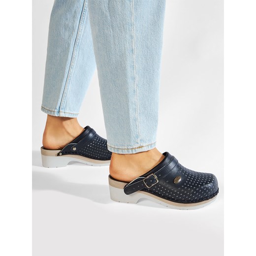 Klapki Scholl Clog S/Comf.B/S Ce F20176 1040 360 Navy Blue Scholl 35 eobuwie.pl