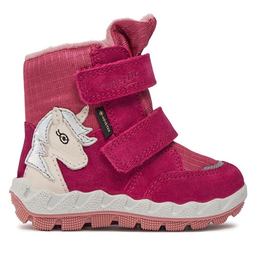 Śniegowce Superfit GORE-TEX 1-006010-5510 M Red/Pink ze sklepu eobuwie.pl w kategorii Buty zimowe dziecięce - zdjęcie 171238880