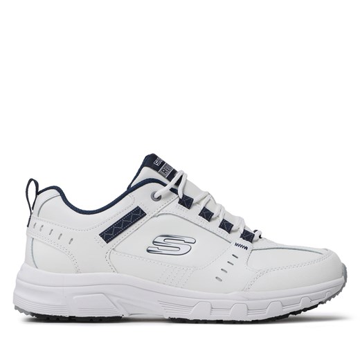 Sneakersy Skechers Oak Canyon-Redwick 51896/WNV Biały ze sklepu eobuwie.pl w kategorii Buty sportowe męskie - zdjęcie 171238943