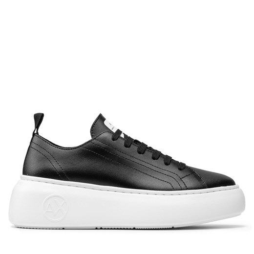 Sneakersy Armani Exchange XDX043 XCC64 00002 Black ze sklepu eobuwie.pl w kategorii Buty sportowe damskie - zdjęcie 171238971