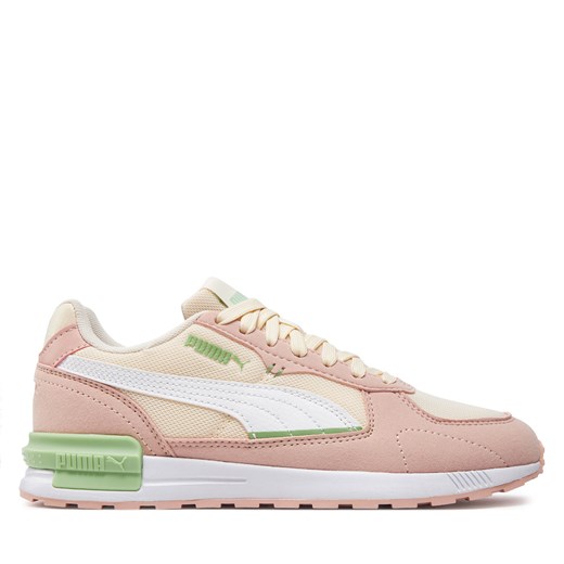 Sneakersy Puma Graviton Jr 381987-30 Sugared Almond/Puma White/Rose Quartz/Pure Green ze sklepu eobuwie.pl w kategorii Buty sportowe dziecięce - zdjęcie 171239332