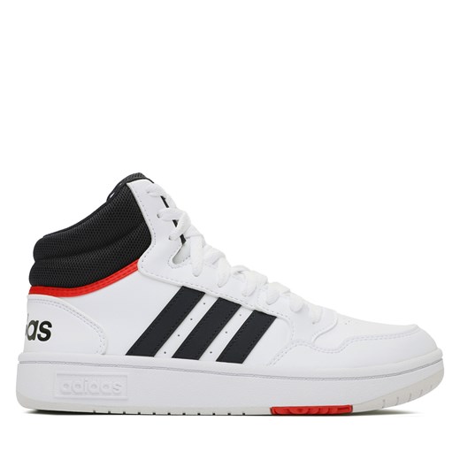 Sneakersy adidas Hoops 3.0 Mid GY5543 Biały ze sklepu eobuwie.pl w kategorii Buty sportowe męskie - zdjęcie 171239451