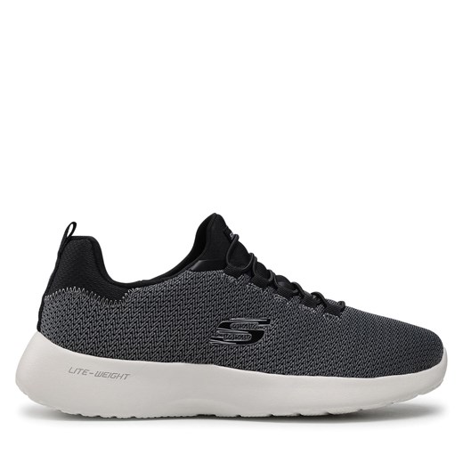 Sneakersy Skechers Dynamight 58360/BLK Black ze sklepu eobuwie.pl w kategorii Buty sportowe męskie - zdjęcie 171239613