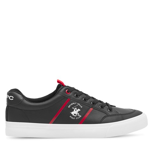 Sneakersy Beverly Hills Polo Club M-SS24-3C012 Black ze sklepu eobuwie.pl w kategorii Trampki męskie - zdjęcie 171240073