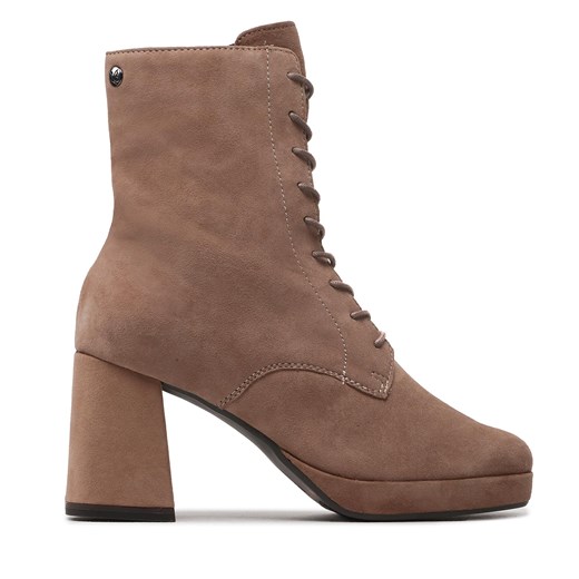 Botki Caprice 9-25102-29 Taupe Suede 343 ze sklepu eobuwie.pl w kategorii Botki - zdjęcie 171241282