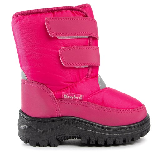 Śniegowce Playshoes 193010 Pink 18 ze sklepu eobuwie.pl w kategorii Buty zimowe dziecięce - zdjęcie 171241744