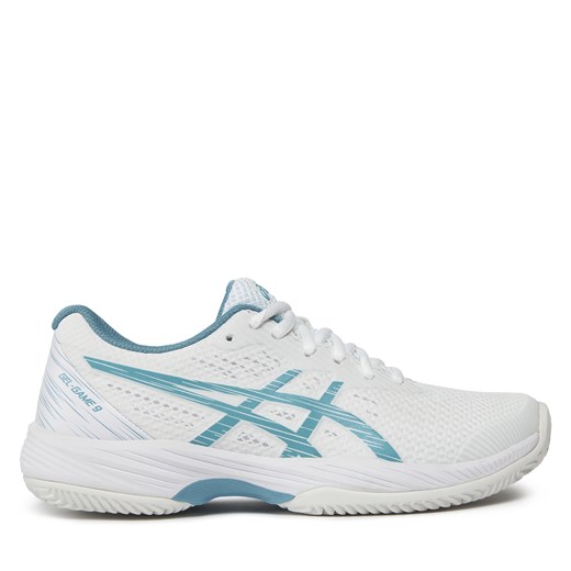 Buty Asics Gel game 9 Clay/Oc 1042A217 White/Gris Blue 103 40.5 eobuwie.pl