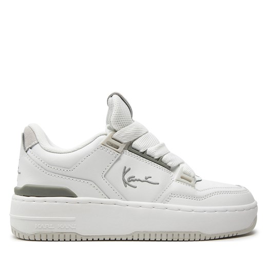 Sneakersy Karl Kani Samo Up Lxry 1184306 White/Grey ze sklepu eobuwie.pl w kategorii Buty sportowe damskie - zdjęcie 171241904