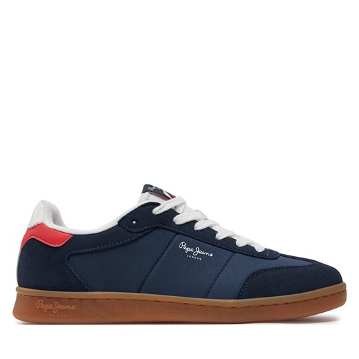 Sneakersy Pepe Jeans Player Combi M PMS00012 Union Blue 562 ze sklepu eobuwie.pl w kategorii Buty sportowe męskie - zdjęcie 171242203