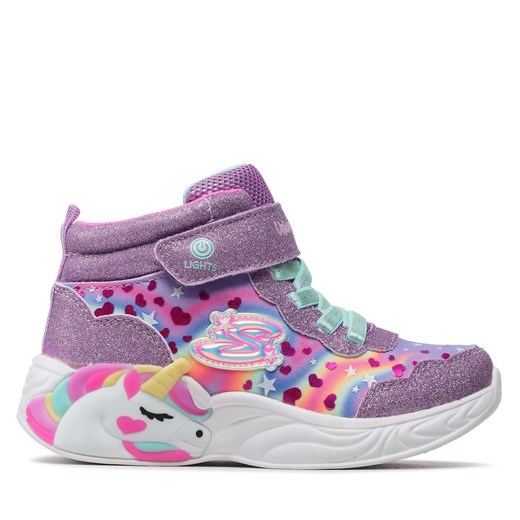 Sneakersy Skechers Magical Dreamer 302332L/LVMT Różowy ze sklepu eobuwie.pl w kategorii Buty zimowe dziecięce - zdjęcie 171242223