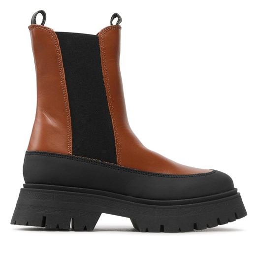 Sztyblety Tamaris 1-25461-29 Cognac/Black 315 Tamaris 36 wyprzedaż eobuwie.pl