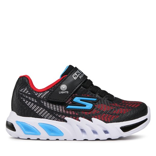 Sneakersy Skechers Vorlo 400137L/BKRB Black/Red/Blue ze sklepu eobuwie.pl w kategorii Buty sportowe dziecięce - zdjęcie 171242270