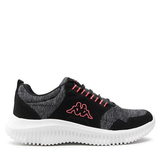 Sneakersy Kappa 243147 Black/Pink 1122 ze sklepu eobuwie.pl w kategorii Buty sportowe damskie - zdjęcie 171242333