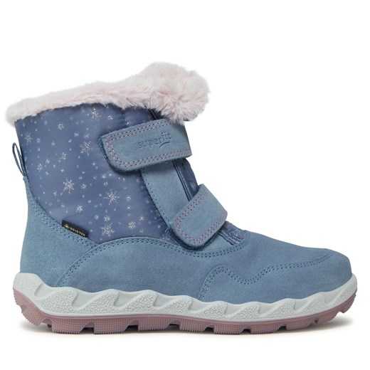 Śniegowce Superfit GORE-TEX 1-006011-8010 D Blue/Pink ze sklepu eobuwie.pl w kategorii Buty zimowe dziecięce - zdjęcie 171243751