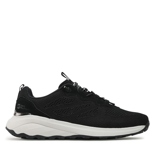 Sneakersy Jack Wolfskin Dromoventure Knit Low M 4056661 Czarny ze sklepu eobuwie.pl w kategorii Buty sportowe męskie - zdjęcie 171244062