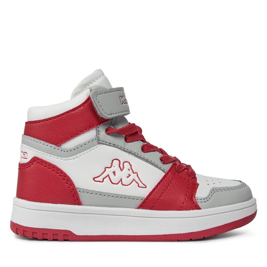 Sneakersy Kappa Logo Basil Md Ev Kid 321F4UW White/Red True A0L ze sklepu eobuwie.pl w kategorii Buty sportowe dziecięce - zdjęcie 171244201