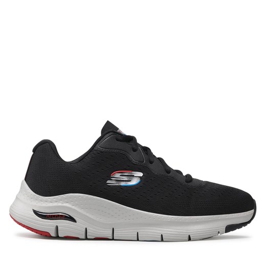 Sneakersy Skechers Infinity Cool 232303/BLK Black ze sklepu eobuwie.pl w kategorii Buty sportowe męskie - zdjęcie 171245222