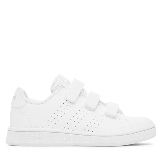 Sneakersy adidas Advantage Court IG2517 Biały ze sklepu eobuwie.pl w kategorii Trampki dziecięce - zdjęcie 171245233