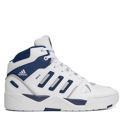 Sneakersy adidas Midcity Mid IF6666 Biały ze sklepu eobuwie.pl w kategorii Buty sportowe męskie - zdjęcie 171245601