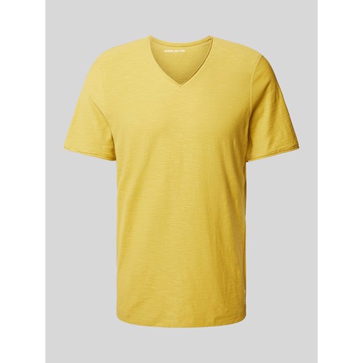 T-shirt z dekoltem w serek ze sklepu Peek&Cloppenburg  w kategorii T-shirty męskie - zdjęcie 171245692