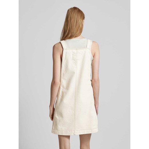 Sukienka na szelkach w jednolitym kolorze XL Peek&Cloppenburg 