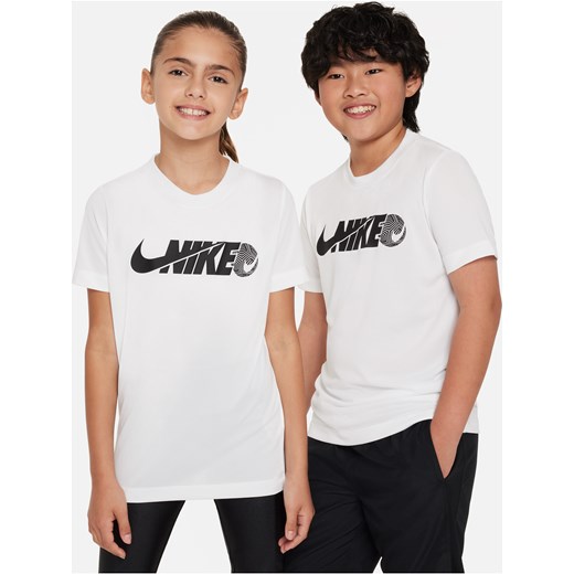 T-shirt dla dużych dzieci Dri-FIT Nike Legend - Biel ze sklepu Nike poland w kategorii T-shirty chłopięce - zdjęcie 171246303