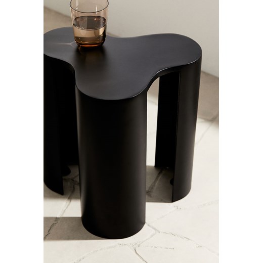 H & M - Metalowy stolik - Czarny H & M One Size H&M