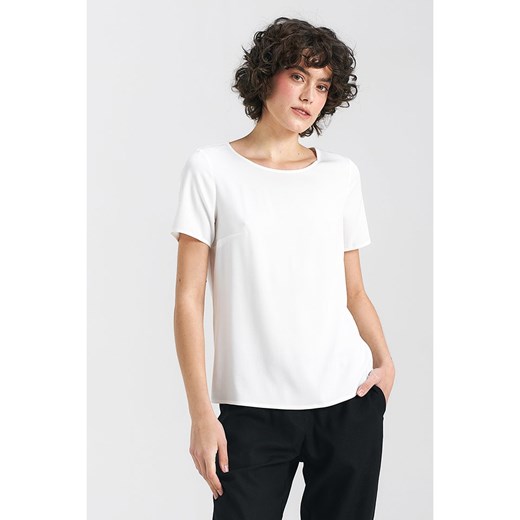 Nife Koszulka w kolorze białym ze sklepu Limango Polska w kategorii Bluzki damskie - zdjęcie 171246863